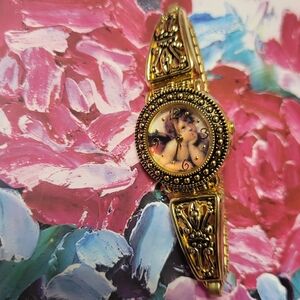 Vintage Watch Avon Angel Collection Fashion Accessory Feminine